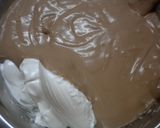 ２１㎝丸型（チョコ&チーズスフレケーキ）作り方18写真