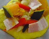 かぼちゃ＆パプリカのチーズカレーパン作り方5写真