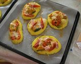 かぼちゃ＆パプリカのチーズカレーパン作り方6写真