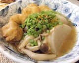 ♡汁まで飲める優しい味の大根＆がんも煮♡作り方5写真