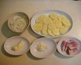 食欲アップ♪らくちんガーリックポテト作り方1写真
