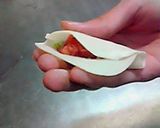 エビと豚肉のはさみ揚げ作り方3写真