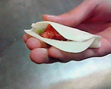 エビと豚肉のはさみ揚げ作り方3写真