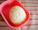 ＊キャラ弁＊　節分★おたふくちゃん♡作り方1写真