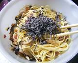 塩昆布 de 和風パスタ作り方4写真