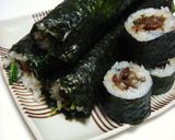 節分に♪うちの巻き寿司（牛肉巻き）作り方9写真