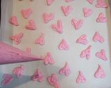ハート柄♡ココアとイチゴのロールケーキ作り方10写真