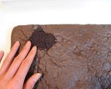 ハート柄♡ココアとイチゴのロールケーキ作り方28写真