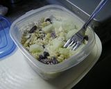 レッドキドニーとフジッリのポテトサラダ作り方5写真