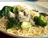 【蓮根とブロッコリーのアンチョビパスタ】作り方5写真