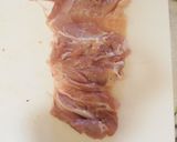 照り焼きチキンのサンドイッチ作り方1写真