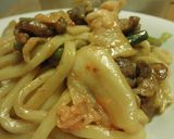 コクうま～い♪焼き（肉？）うどん作り方8写真
