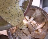 ワカサギとこんにゃくのにんにく風味衣揚げ作り方4写真