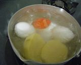 食堂のハムサラダ作り方2写真