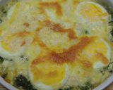 お豆腐たっぷり　ほうれん草と卵のグラタン作り方11写真