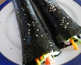 簡単！韓国のり巻！キンパ！～참치김밥～作り方7写真