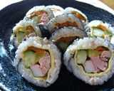 簡単！韓国のり巻！キンパ！～참치김밥～作り方8写真
