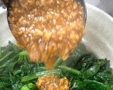 寒縮みほうれん草炒めの甘辛あんかけ作り方7写真