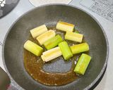 甘くなるよ♪長ネギのじっくり照り焼き作り方3写真