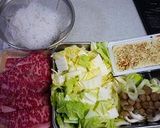 簡単すき焼き丼作り方1写真