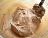 ■水玉&シマシマ■ホワイトチョコケーキ■作り方4写真