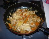 鶏もも肉とねぎ＆にんじんのあんかけ作り方6写真