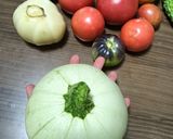 立派な玉ズッキーニのステーキ〜厚揚げを添えて〜作り方3写真