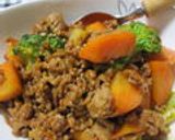 ★簡単★にんじんと挽肉のデミグラ風炒め作り方6写真