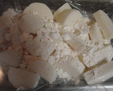 ♡サクサク長芋ソテーの鶏そぼろあんかけ♡作り方5写真