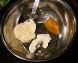 【アボカドと胡瓜のカレークリームサラダ】作り方3写真