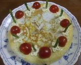 ケーキ型オムライス作り方2写真