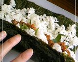 巻いて❀大葉が香る　焼肉おにぎり作り方2写真