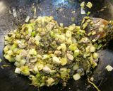 豚ひれと長芋の高菜炒め作り方4写真