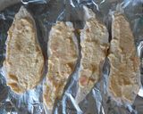 おつまみやお弁当に♪ささみの明太マヨ焼き作り方4写真