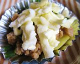 お弁当に♥じゃが芋de照り焼きそぼろピザ作り方3写真