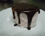 ロールちゃんdeバレンタインチョコケーキ作り方5写真