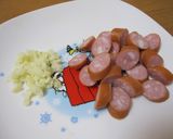 かぼちゃとウインナーのソース炒め☆”作り方2写真