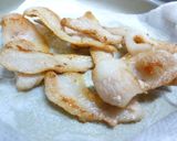 おつまみに✿豚トロ焼き～おろしポン酢で～作り方3写真