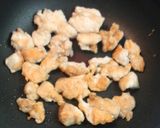 ご飯がススム鶏肉とほうれん草の炒め物作り方3写真