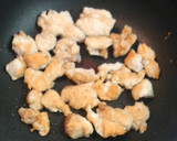 ご飯がススム鶏肉とほうれん草の炒め物作り方3写真