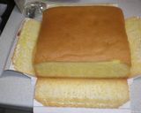 カステラ木枠で作るふんわりショートケーキ作り方21写真
