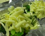 お弁当に✿彩りブロッコリー　チーマヨ焼き作り方3写真