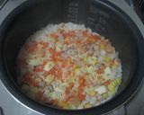 炊飯器で☆炊くだけシーフードピラフ作り方5写真