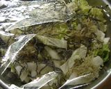 白菜と塩昆布ととろろ昆布のちょっと漬け作り方3写真