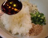 韓国海苔でひとくちじゃこご飯作り方1写真