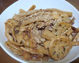 ☆味濃い目！メンマと豚肉とレンコン炒め☆作り方6写真