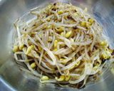 韓国家庭料理　三色ナムル作り方2写真