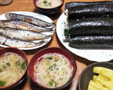 定番～田舎の巻き寿司（節分に恵方巻き）作り方8写真