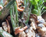 節約【オクラとお豆腐さんの胡麻衣】簡単よ作り方17写真