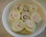 簡単♪豚肉と白菜ロールのレンジ蒸し作り方5写真